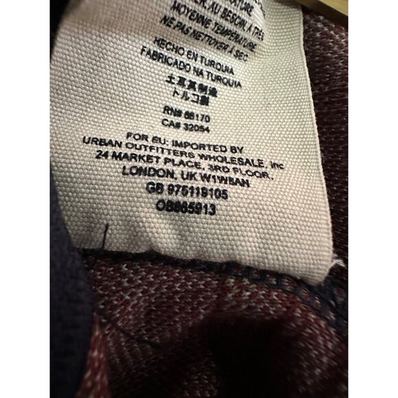 Free People Modern Love Bustier Crop Top Plaid Size 4 Academia Cottage‎ Coquette - Picture 9 of 9